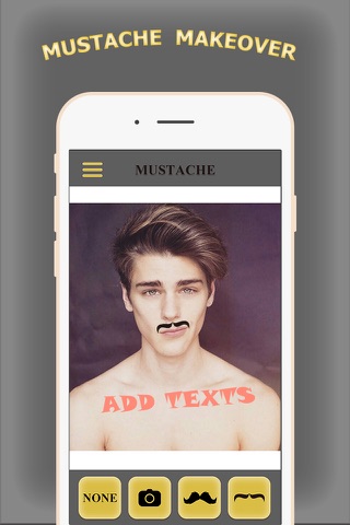 Glow A Mustache Pro - Hairy Facial Photo Editor to Add Hipster Handlebar Beard screenshot 4