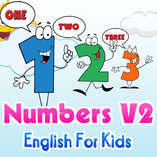 Number English For Kids V2 iOS App