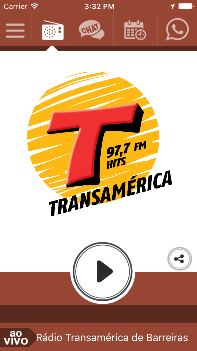 Screenshot #1 pour Transamérica Hits 97,7 FM