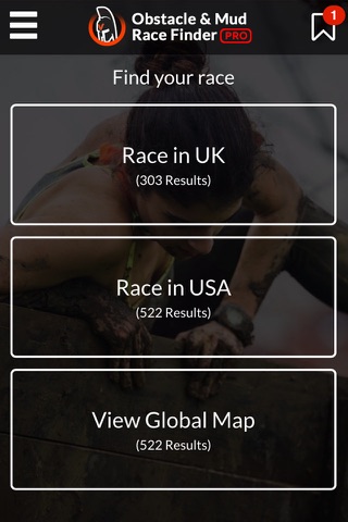Obstacle and Mud Race Finder PRO screenshot 2
