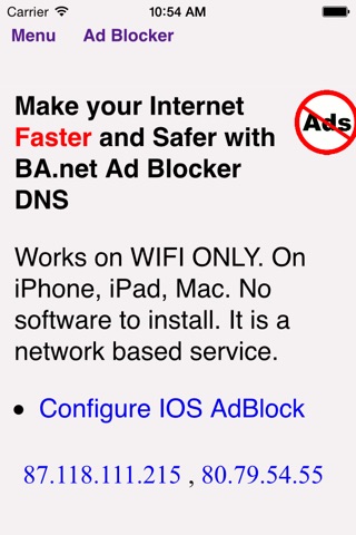 Network Ad Blocker - BA.net screenshot 4