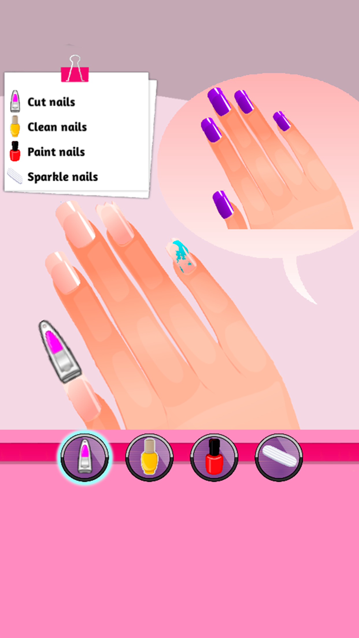 A-List Girl: Nail Salon 2 screenshot 2