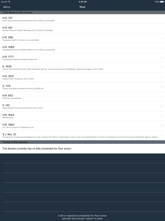 Screenshot #4 pour Pocket Docket - Congress on the Go