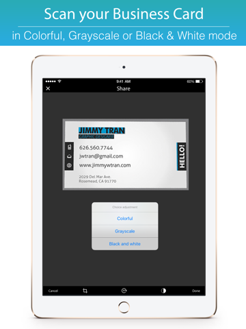 Snap Scannable : Pocket scanner for small business management iPad screenshot 4 - Business app