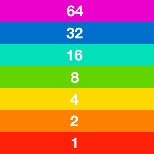 Rainbow Numbers – funny game iOS App