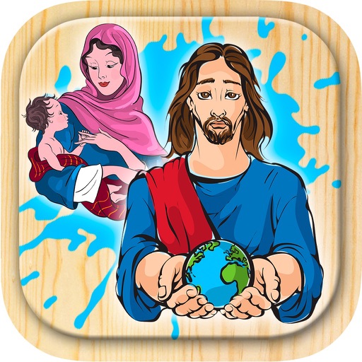 Bible coloring book - Bible to paint and color scenes from the Old and New Testaments iOS App