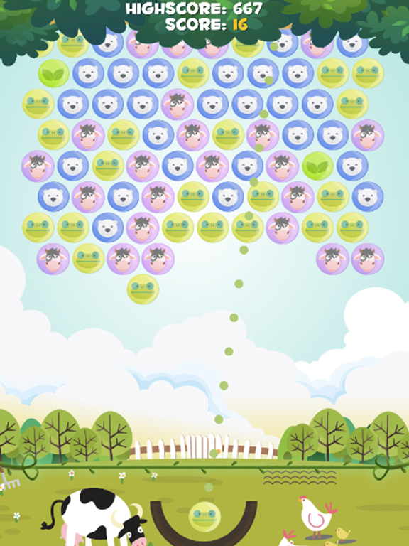 Bubble Farm Village - Top Best New Adventures Witch Shooter Free iPad screenshot 4 - Games app
