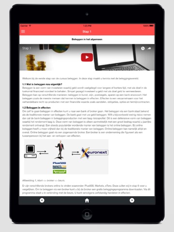 Screenshot #6 pour Cursus Beleggen