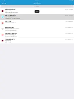 Container Track & Trace screenshot 7