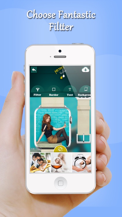 Metro Selfie : PIP Effect