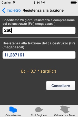 Concrete Engineering Calc. screenshot 4