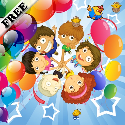 Funny Balloons for Toddlers - Educational Games ! FREE app Icon