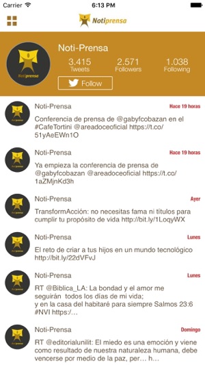 Noti Prensa(圖2)-速報App