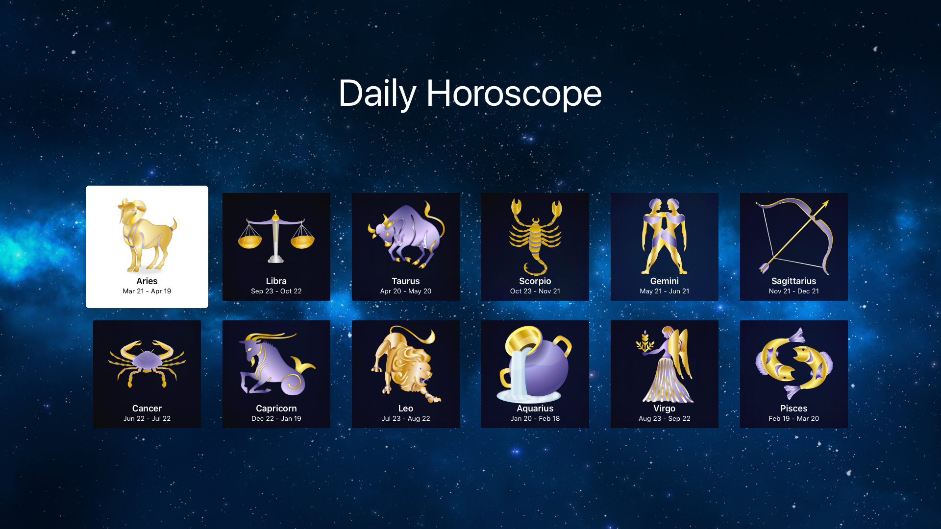 Zodiac Daily