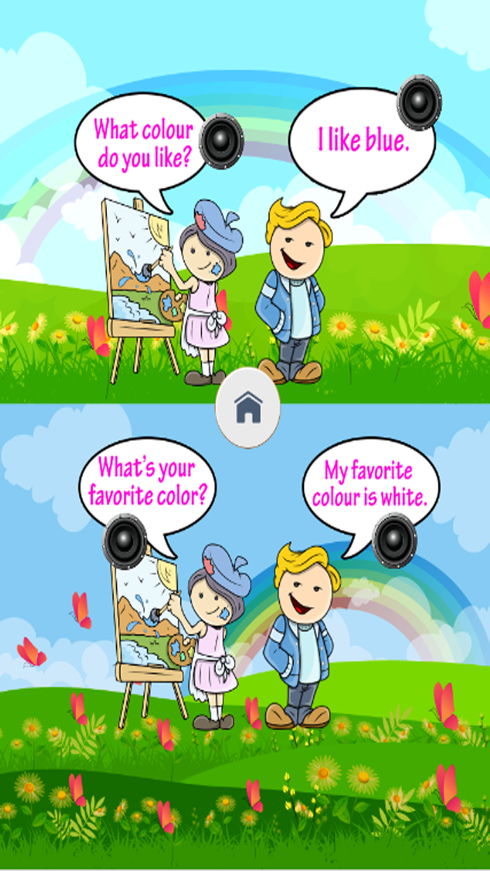 English for kids and beginner V.5  conversation – lessons and learning games - Enhance the basic skills