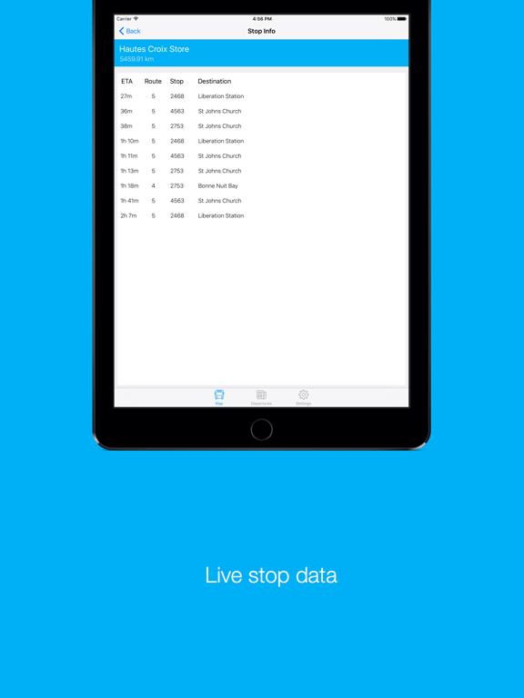 Screenshot #5 pour Jersey Bus Tracker