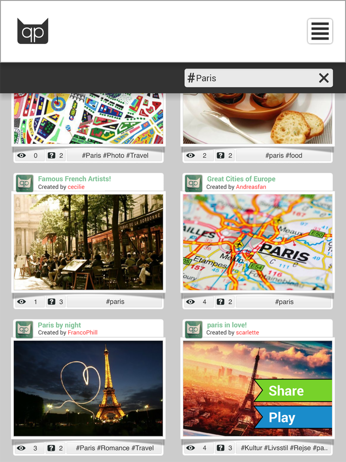 Quiz Creator - Take Share and Publish Quizzes