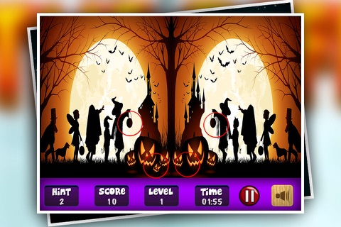 halloween games - spot the difference screenshot 4