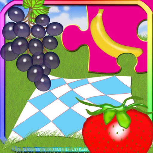 Fruits Puzzles Preschool Learning Experience Game icon