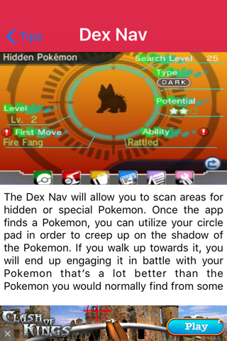 Guide For Pokemon Omega Ruby, Alpha Sapphire and X & Y screenshot 3