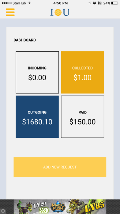 Screenshot #3 pour IOU - Pay & Receive Debts