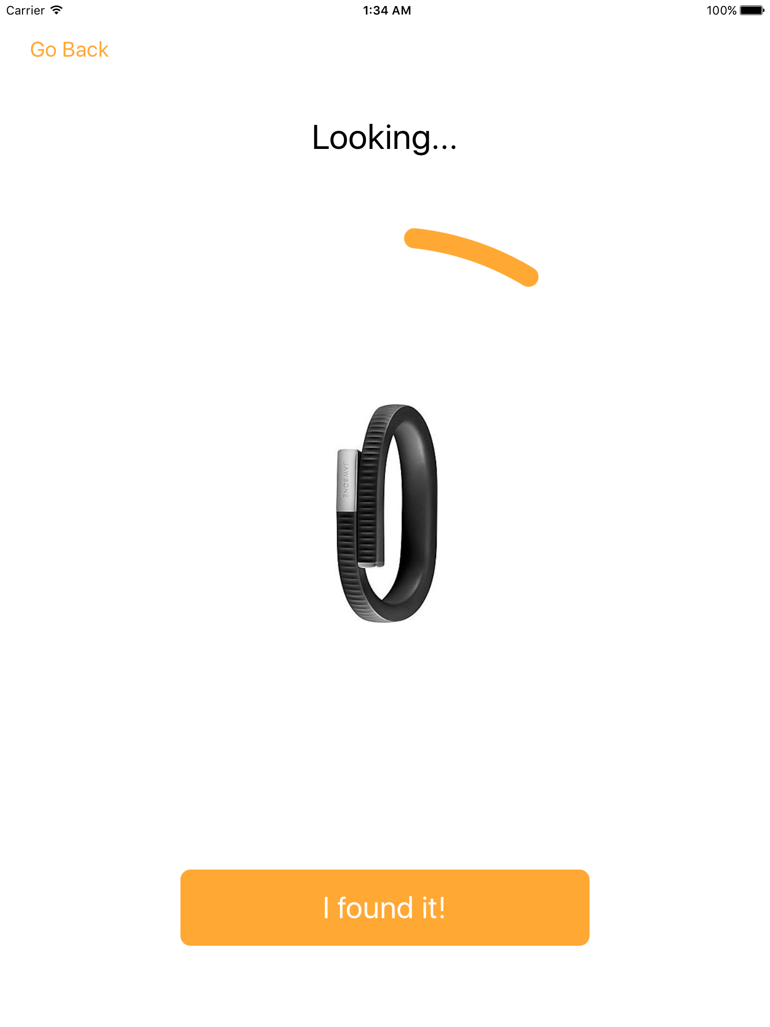 Finder for Jawbone Lite - find your lost UP24, UP2, UP3 and UP4