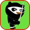 Ninja Panda Cutting - Timberman Edition Game