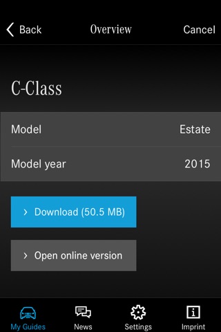 Mercedes-Benz Guides screenshot 3