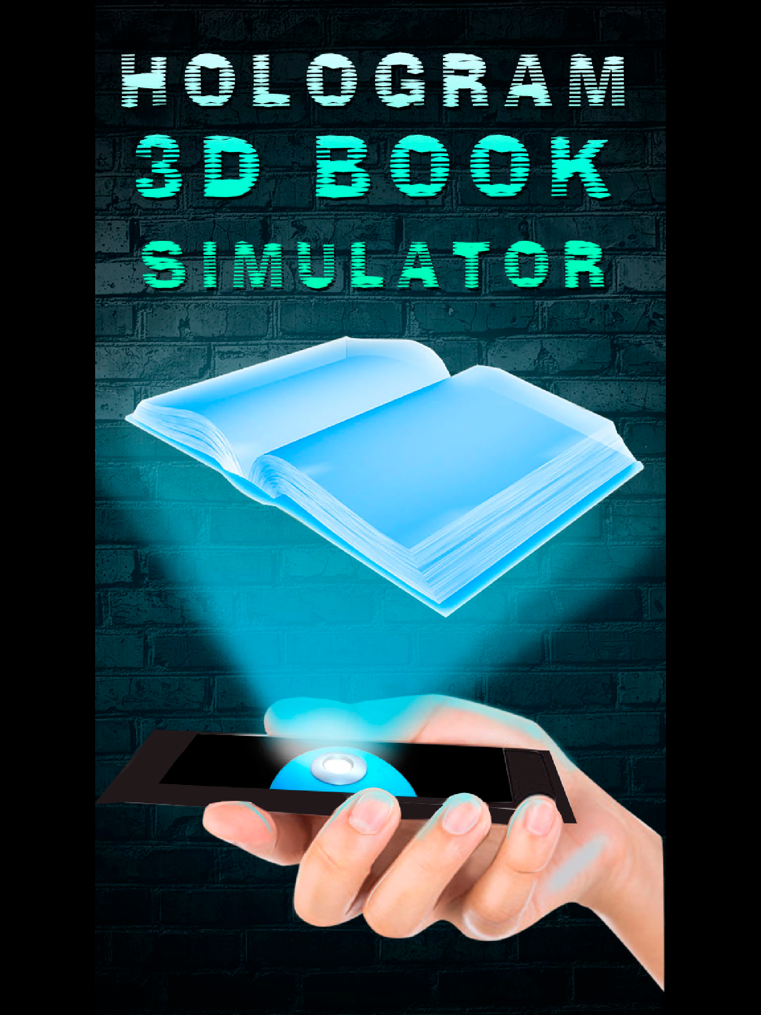 Hologram 3D Book Simulator