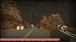 extreme bike racing game – challenge your crazy motorbike stunts and wheeling skills at red baron freestyle mania iphone screenshot 1