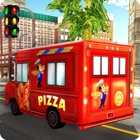 Pizza Delivery Van Simulator - fast food motorista de caminhão jogo de simulador icon