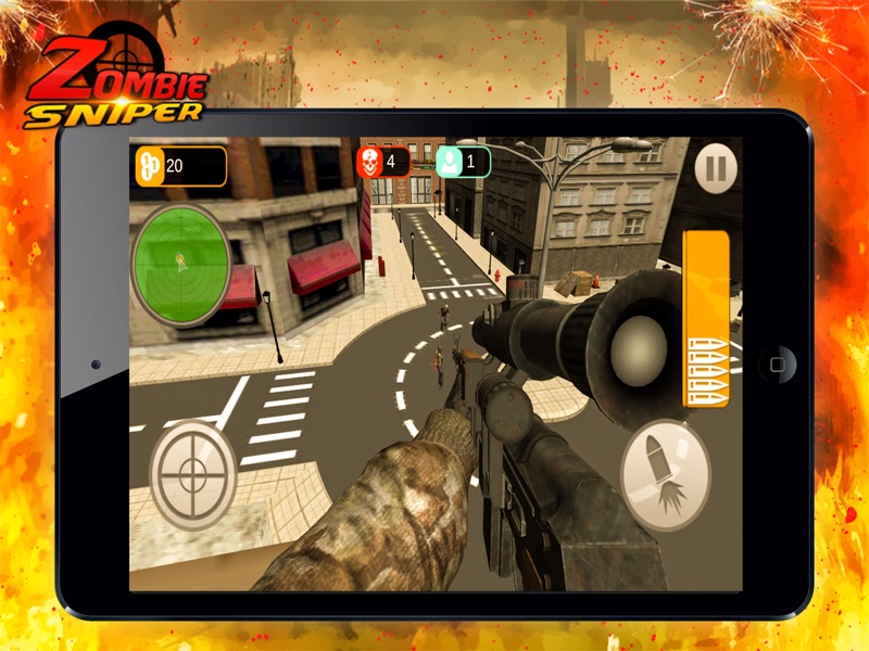 casa de la muerte zombie de francotirador screenshot 9