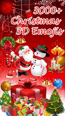 Christmas Emoji + Animated Emojisのおすすめ画像1