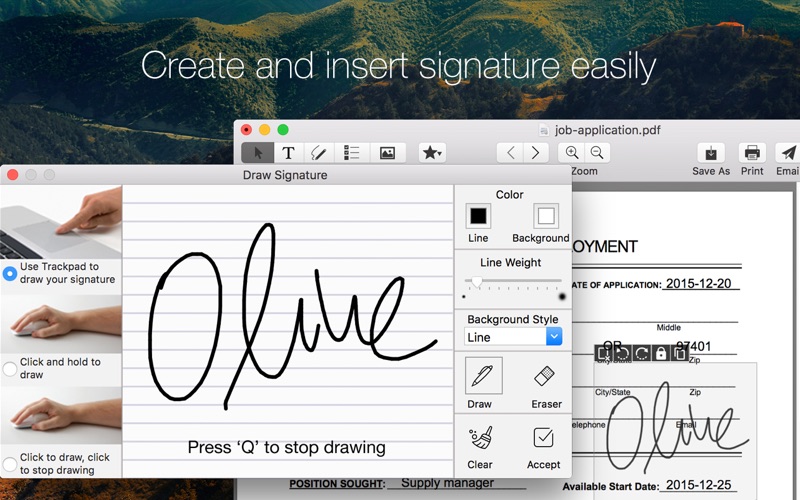 Sign PDF Screenshot