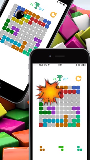 1010 Pro - Puzzle with Bombs and Lightnings(圖4)-速報App