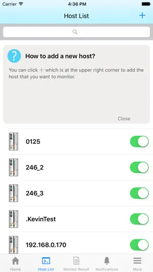 NIMBUS Watch Private Cloud screenshot 2