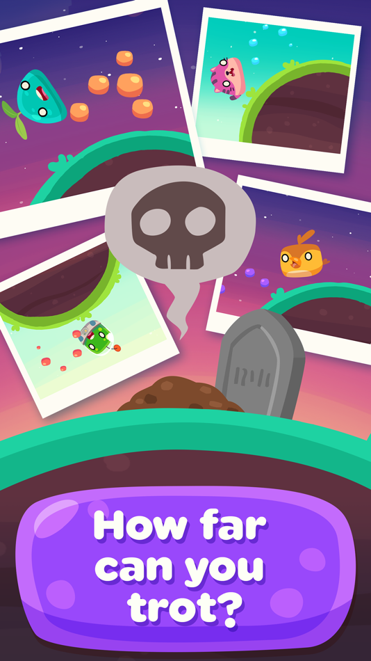 #5. Glob Trotters - Endless Arcade Blobber (iOS) 由: Fliptus