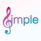 Simple Music is a novel arrangement of notes to VISUALLY and EASILY provide for playing music