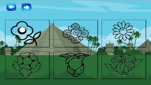 Coloring book flowers for kids screenshot #3 for iPhone