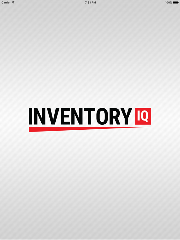 Inventory IQ iPad screenshot 1 - Business app