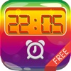 iClock – Rainbow : Alarm Clock Wallpapers , Frames & Quotes Maker For Free