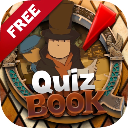Quiz Books Question Puzzles Free – “ Professor Layton Video Games Edition ” icon