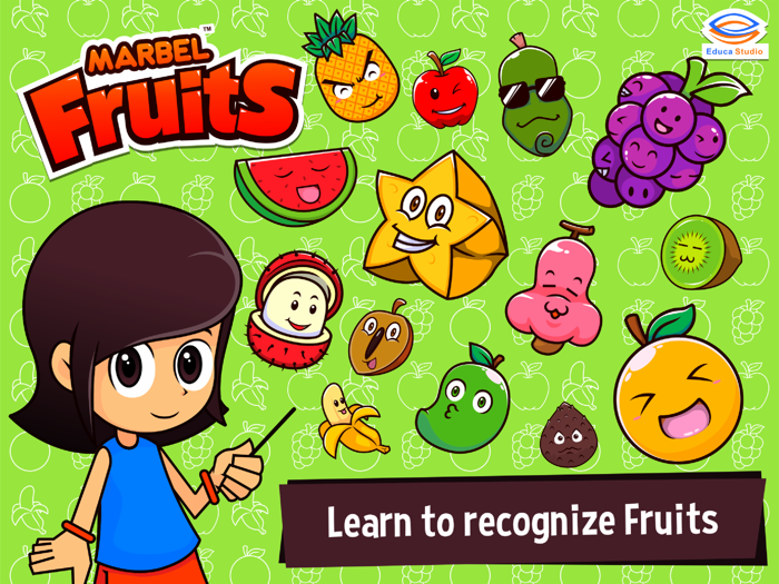 Marbel Fruits - PreSchool Learning Apps