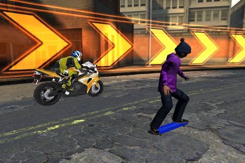 City Skateboard Racing : eXtreme Urban Street Skater - PRO Game screenshot 3