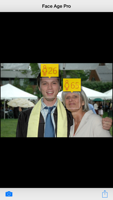 Screenshot #2 pour Face Age - Tells You How Old You Really Look