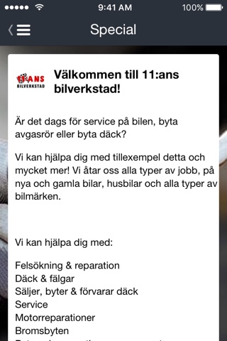 11:ans Bilverkstad AB screenshot 3