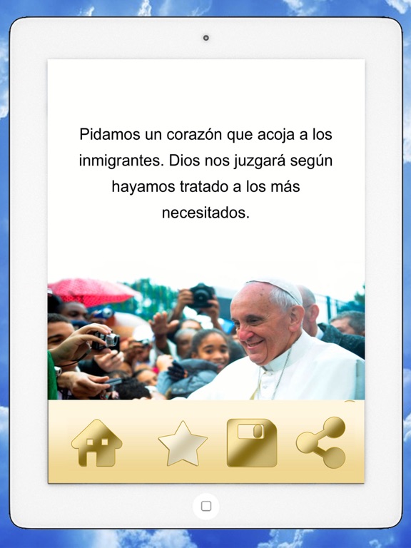 Screenshot #5 pour Phrases in Spanish catholic best quotations - Pope Francisco edition