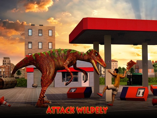 Screenshot #4 for Dino City Rampage 3D