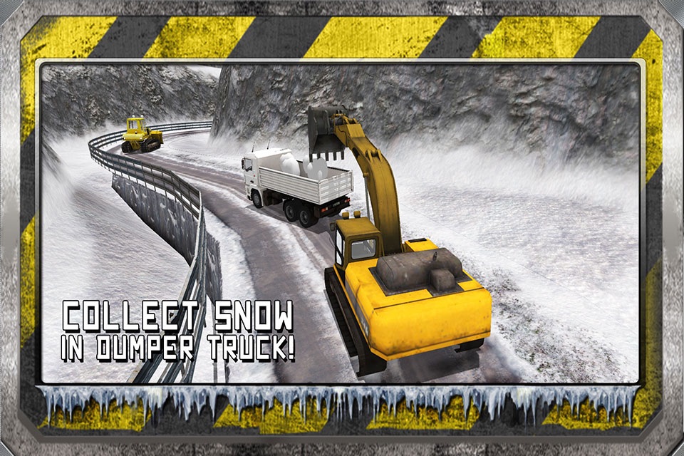Snow Plow Rescue Dump Truck Driver 3D screenshot 4