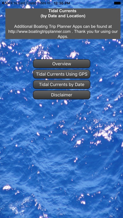 Gulf Coast Tidal Currents by Date and Location
